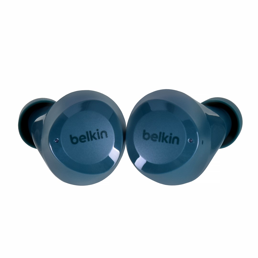 Słuchawki bezprzewodowe douszne Belkin SoundForm Bolt True Wireless Earbuds BT5.2 IPX4 Teal - obrazek 3