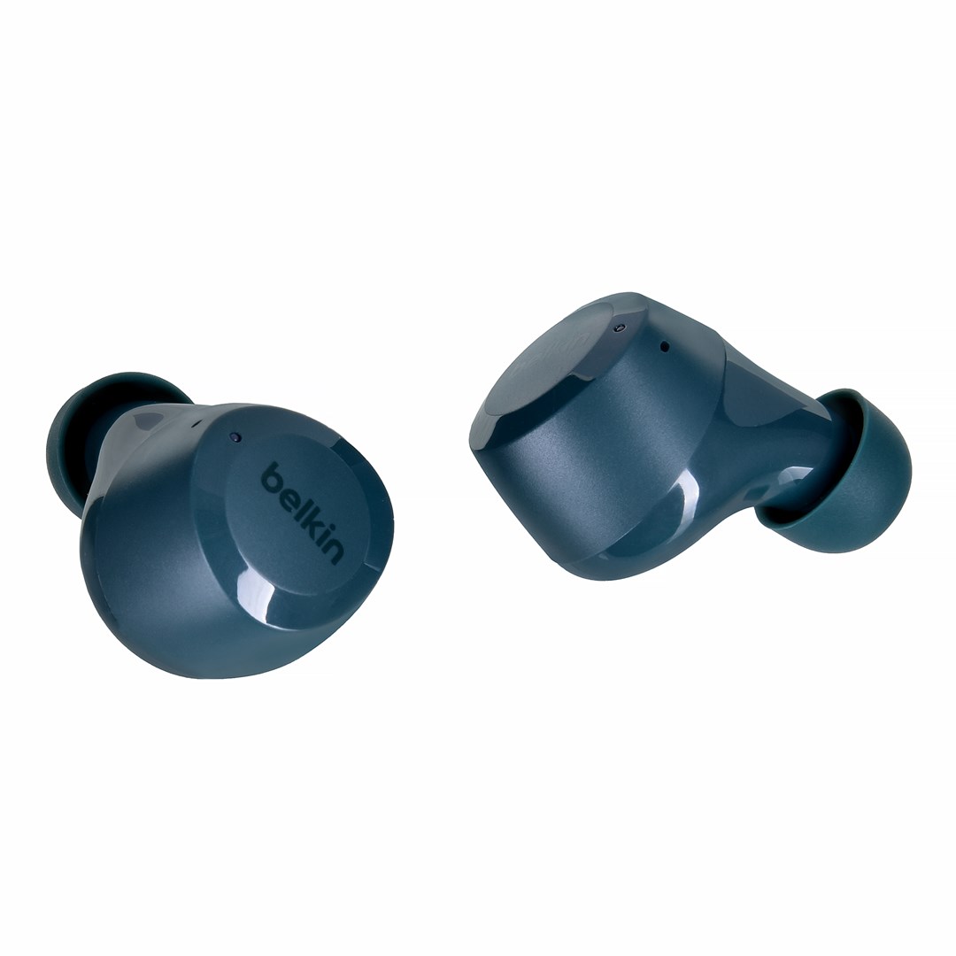 Słuchawki bezprzewodowe douszne Belkin SoundForm Bolt True Wireless Earbuds BT5.2 IPX4 Teal - obrazek 4