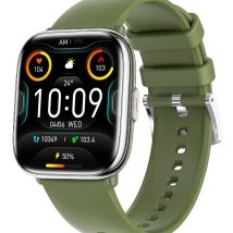 MyPhone Pastelowy Zegarek | Inteligentny zegarek | Dioda AMOLED | 1,75″ | Wodoodporny | Srebrny Zielony