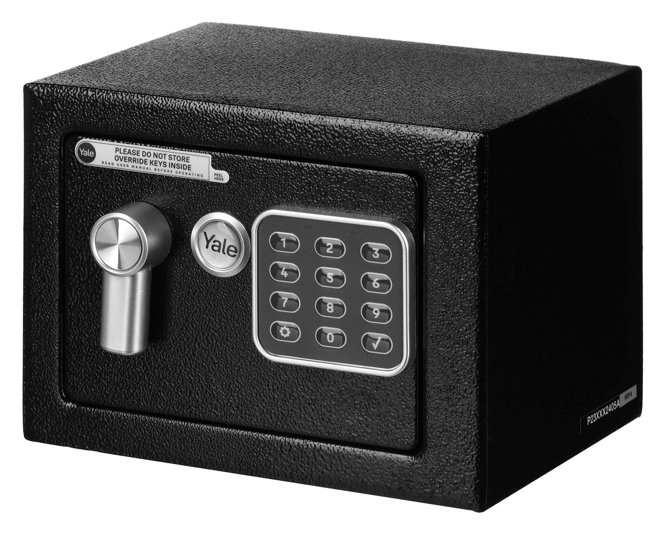Yale Mini Electronic Safe Black Sejf podstawowy YSV mini czarny - obrazek 4