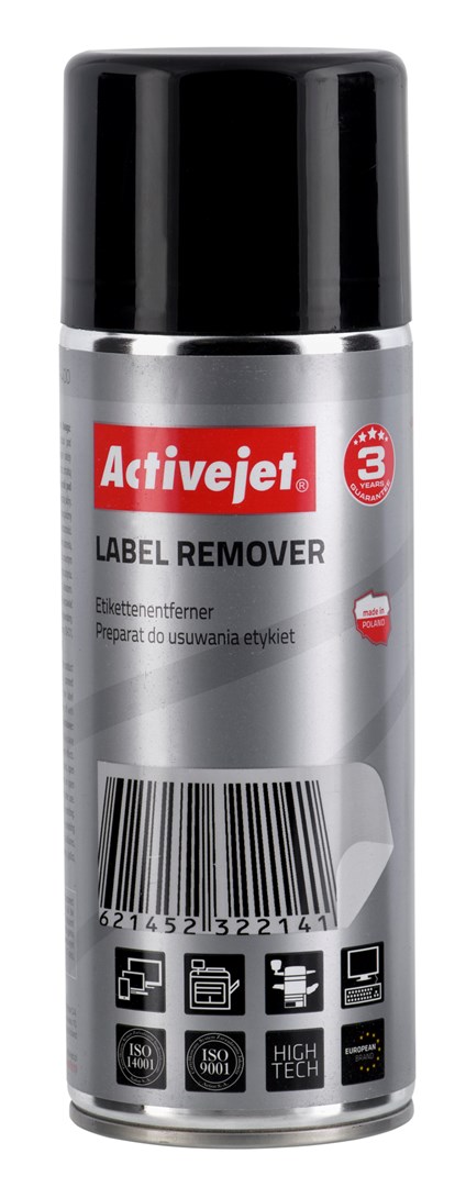 Activejet AOC-400 Preparat do usuwania etykiet (400 ml) Label Remover - obrazek 3