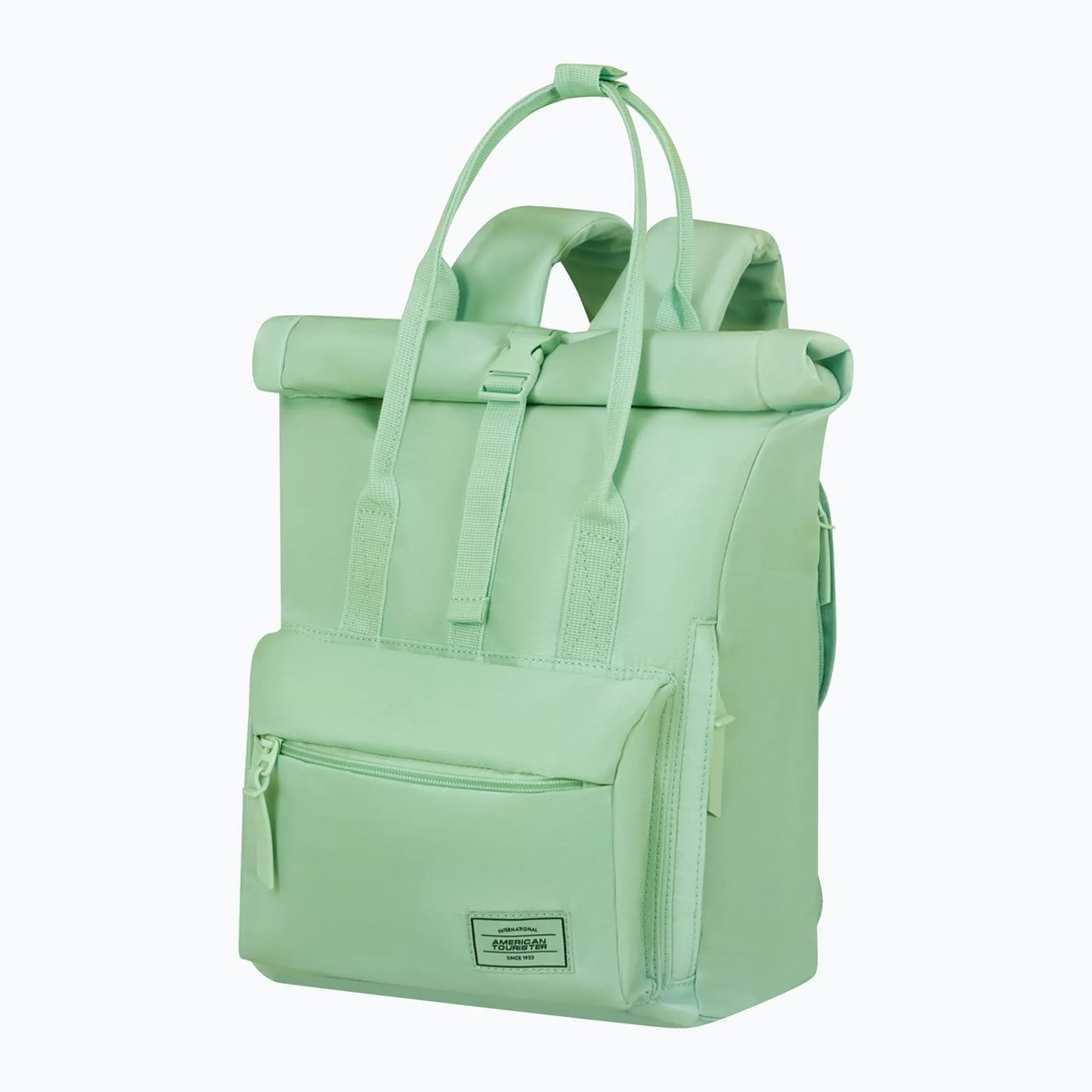 American Tourister Urban Groove Pastels Roll Top Backpack Pastel Green - obrazek 4