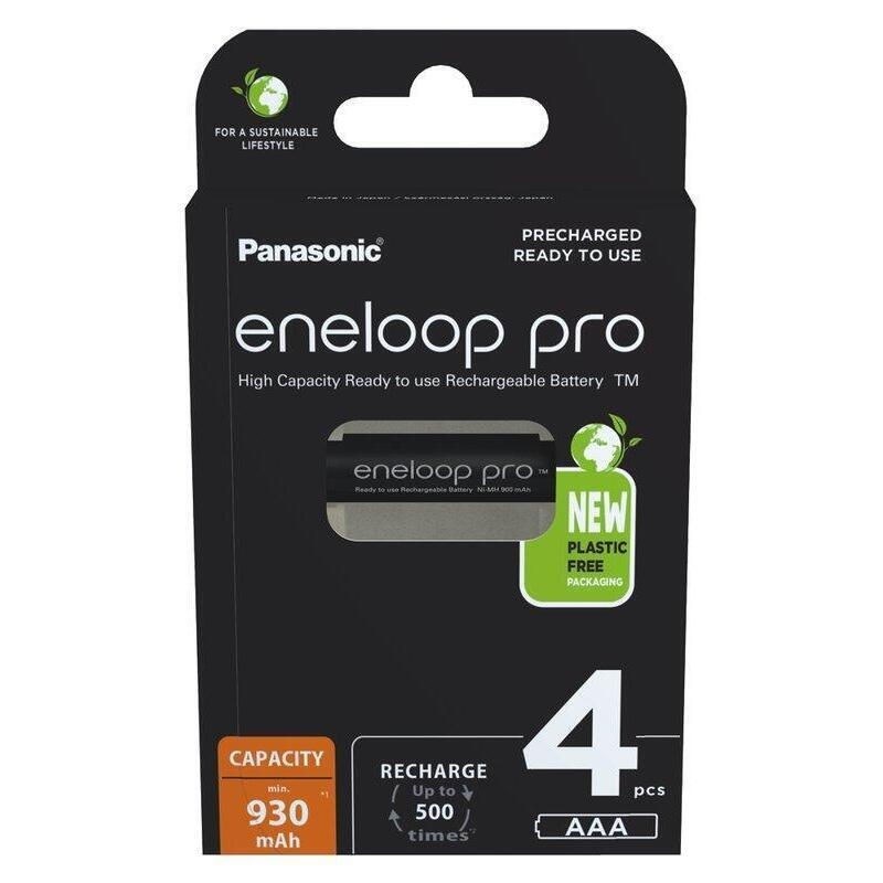 PANASONIC ENELOOP PRO AAA 930mAh 4 szt. - obrazek 3