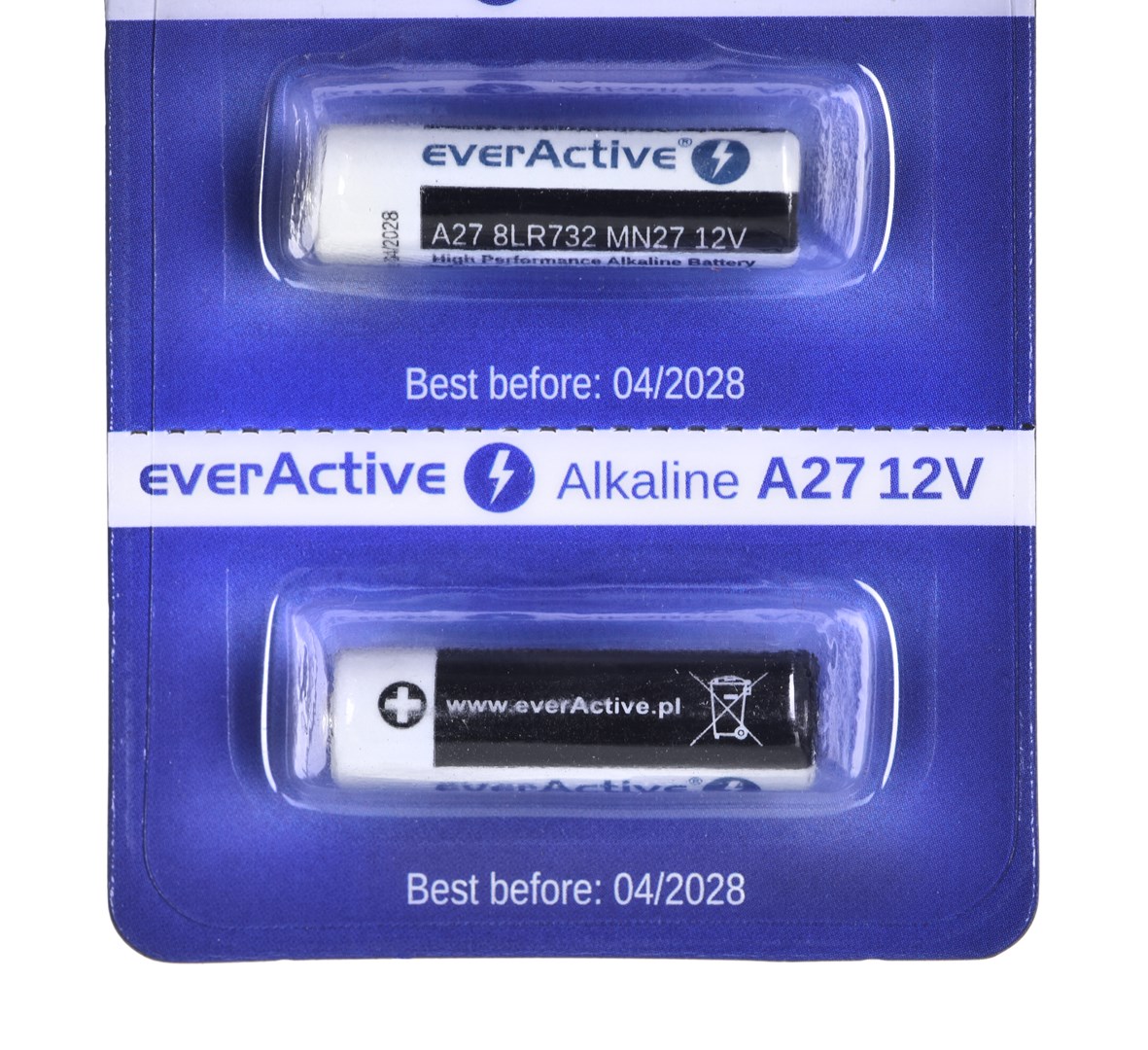 EVERACTIVE BATERIE ALKALICZNE 27A 12V, BLISTER 5 SZT. 27A5BL - obrazek 4