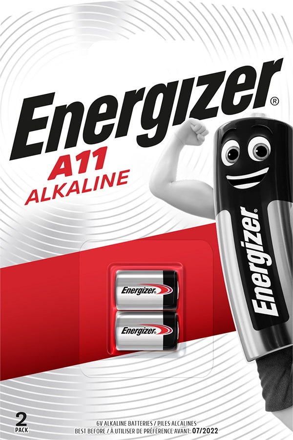 ENERGIZER BATERIE SPECJALISTYCZNE ALKALINE E 11A A11 6V 2 SZTUKI - obrazek 3