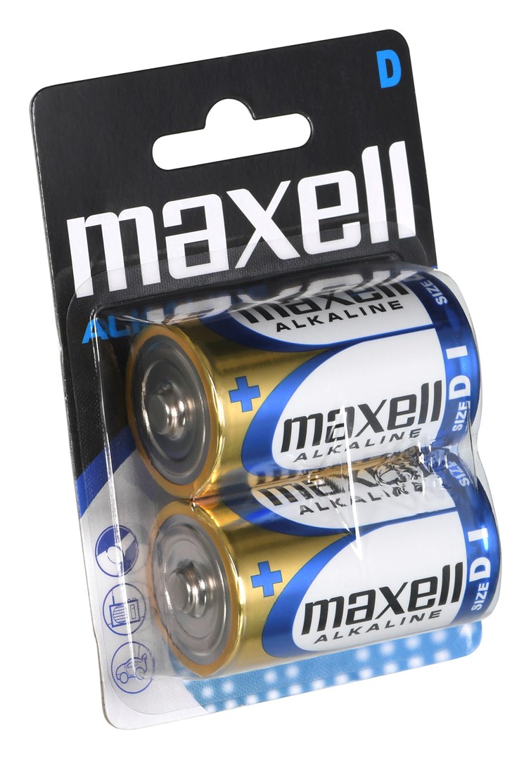 MAXELL Bateria alkaliczna LR20, 2 szt. - obrazek 3