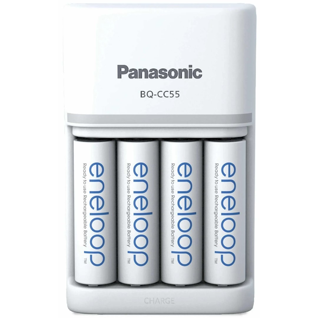 ŁADOWARKA PANASONIC SMARTPLUS + 4x AA ENELOOP 2000 mAh - obrazek 4