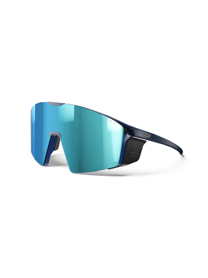 Okulary przeciwsłoneczne Julbo Edge Cover - Polarized 4 HD - blue/gray
