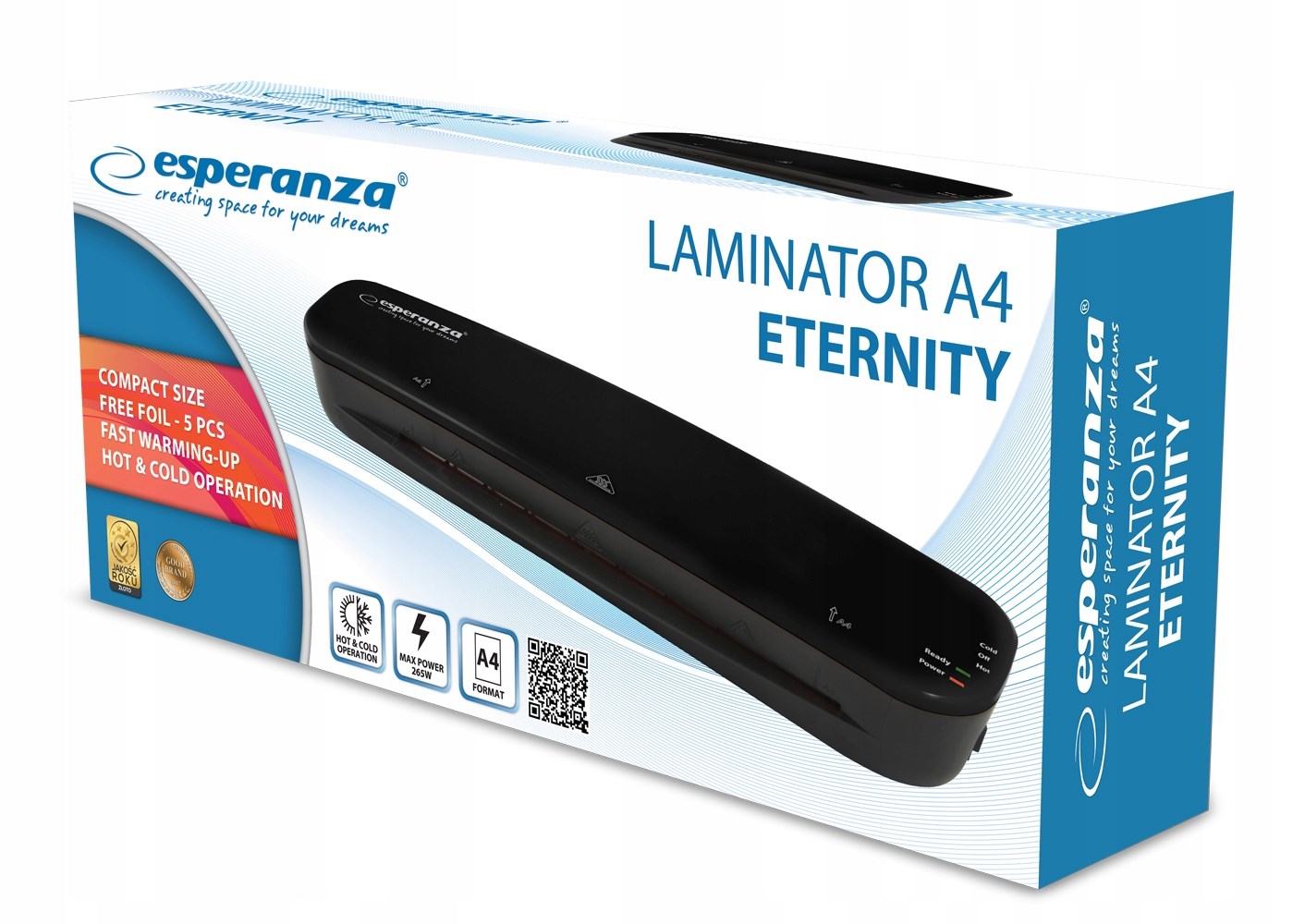 Laminator Esperanza ETERNITY EFL002 - obrazek 4