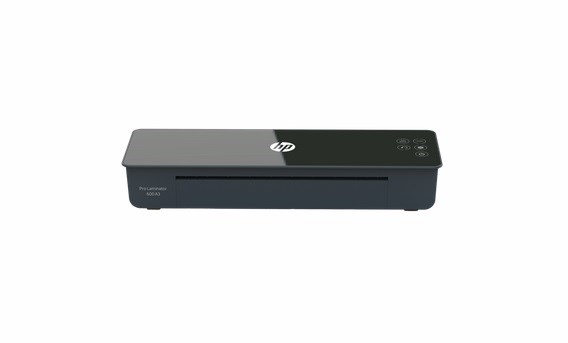 HP Laminator PRO LAMINATOR 600 A3, na zimno/gorąco, prędkość 60cm/min + 15 folii: 3xA4, 4xA5, 4xA6, 4xB-CARD, czarny - obrazek 3