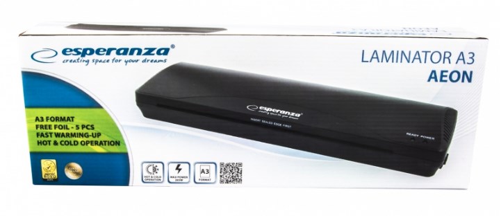 Laminator Esperanza AEON EFL003 - obrazek 3
