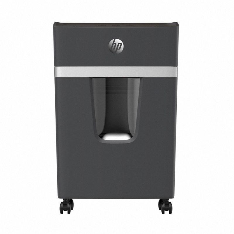 HP PRO SHREDDER 10MC Niszczarka mikrościnki, P-5, 10 kart., 20l, ciemnoszara - obrazek 3