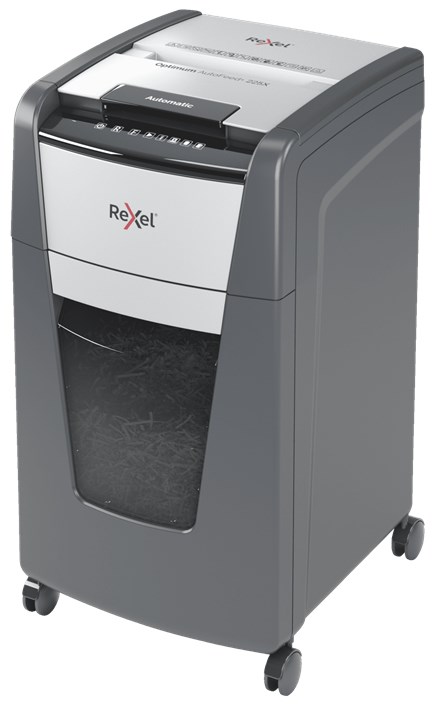 Rexel Niszczarka Optimum AutoFeed+ 225X, (P-4), 225 kartek, 60 l kosz - obrazek 3
