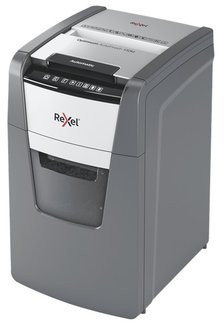 Rexel Niszczarka Optimum AutoFeed+ 130M, (P-5), 130 kartek, 44 l kosz - obrazek 3