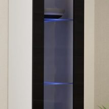 Witryna VIGO szkło’180′ 180/40/30 biały/czarny poł