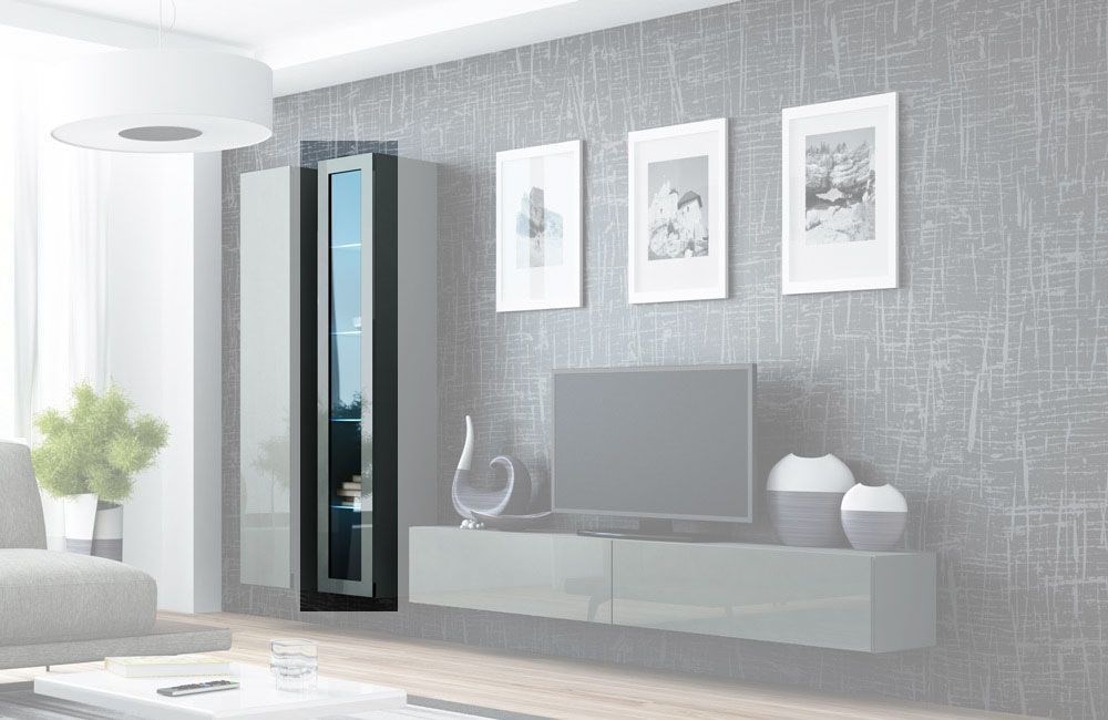 Witryna VIGO szkło'180' 180/40/30 szary/szary poł - obrazek 3