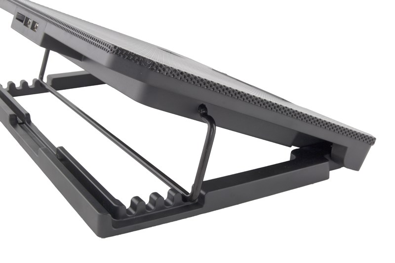 Podstawka chłodząca pod notebook Esperanza EA141 (17.x cala; 1 wentylator; HUB) - obrazek 3