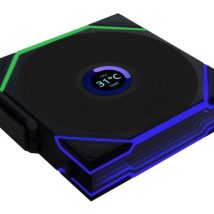 Wentylator Lian Li UNI FAN TL Wireless LCD Lüfter ARGB PWM Reverse Blade 120mm czarny