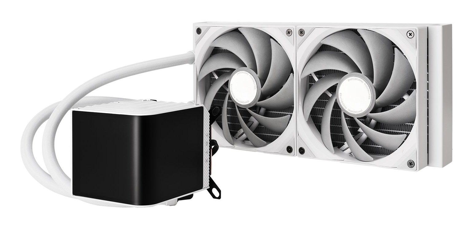 Kompletne chłodzenie wodne - 280 mm biały - AMD Socket AM4 (Ryzen) - AMD Socket AM5 (Ryzen Zen4) - obrazek 4