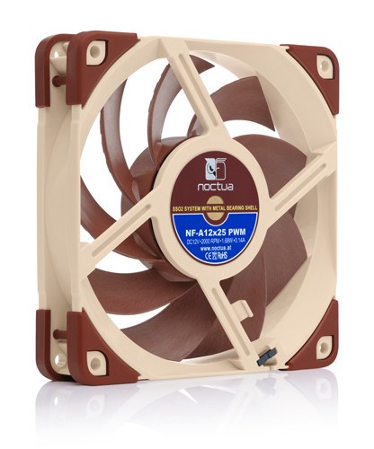 Wentylator NOCTUA NF-A12x25 5V PWM Sterrox - obrazek 3