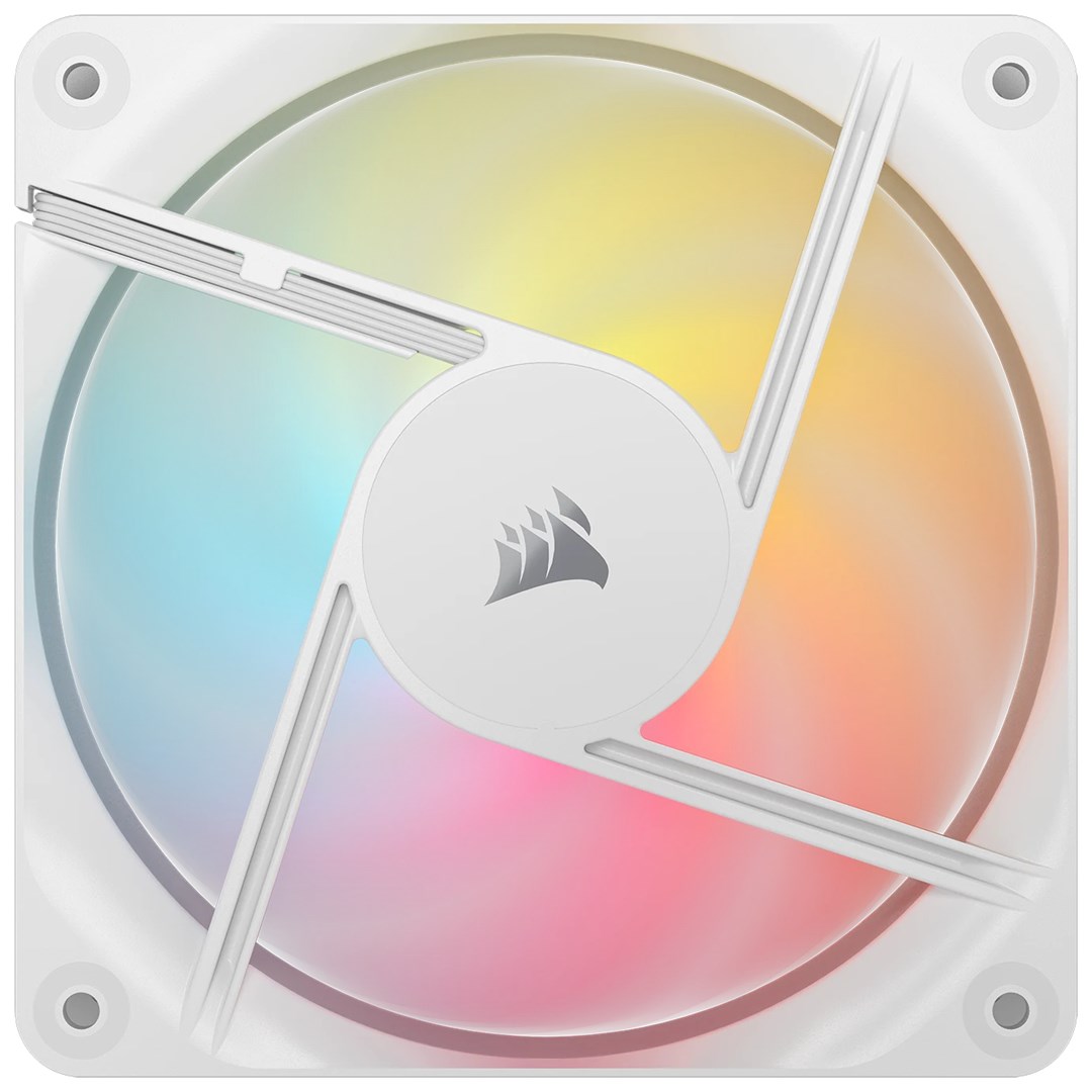 Wentylator Corsair 120*120*25 RS120-R Biały ARGB PWM Triple P. (CO-9050197-WW) - obrazek 3