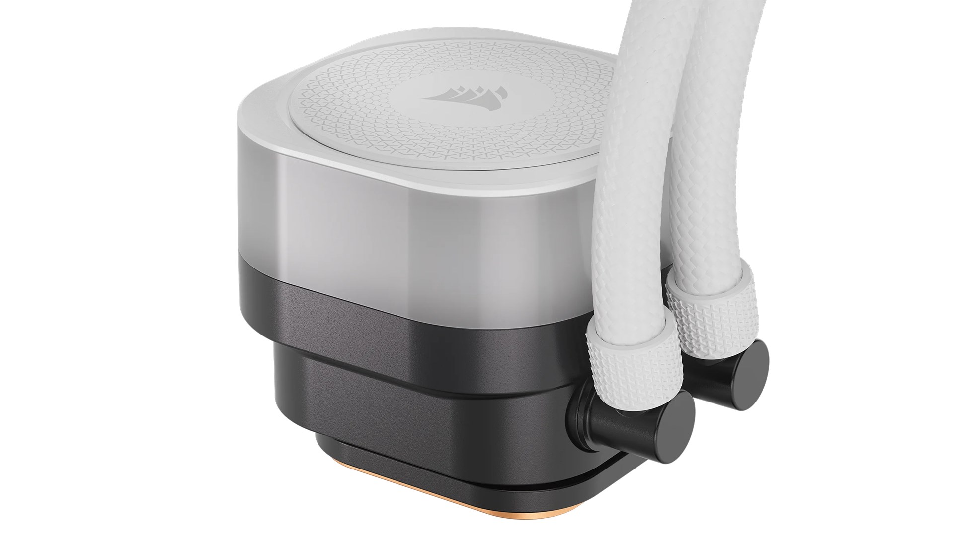 Corsair iCUE LINK TITAN RX RGB Procesor Chłodnica cieczy all-in-one 12 cm Biały 1 szt. - obrazek 3