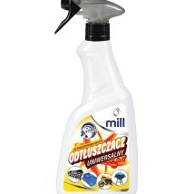 MILL CLEAN Odtłuszczacz Uniwersalny Odplamiacz na tłuste plamy. Produkt do odzieży, tworzyw sztucznych i innych powierzchni. 555 ml. (opak.zb 6 szt.)