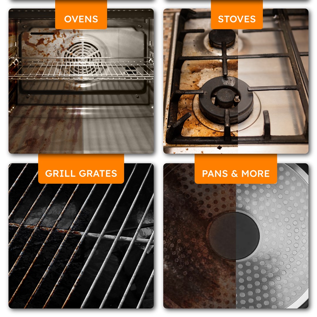 Żel do czyszczenia piekarnika, grilla i przypaleń Frischer 1l - obrazek 3