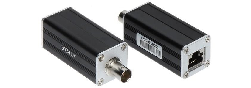 Zestaw transmisji Ethernet/Coaxial EOC-110KIT 200m (2szt.) - obrazek 3