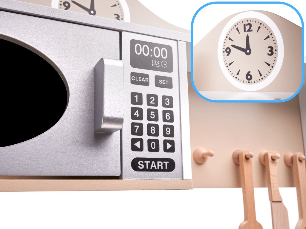 Kuchnia dla dzieci drewniana MDF LULILO KUKETO akcesoria 85cm - obrazek 6