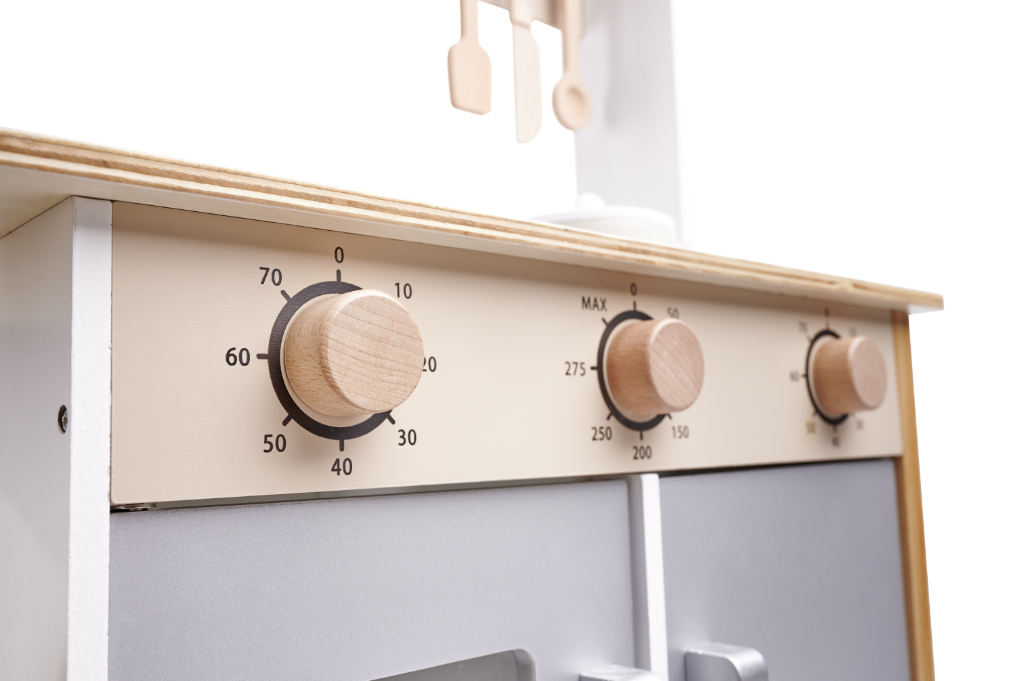 Kuchnia dla dzieci drewniana MDF LULILO KUKETO akcesoria 85cm - obrazek 7