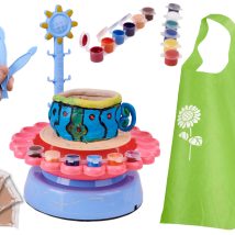 Koło garncarskie maszyna do ceramiki z gliną i farbami 600g