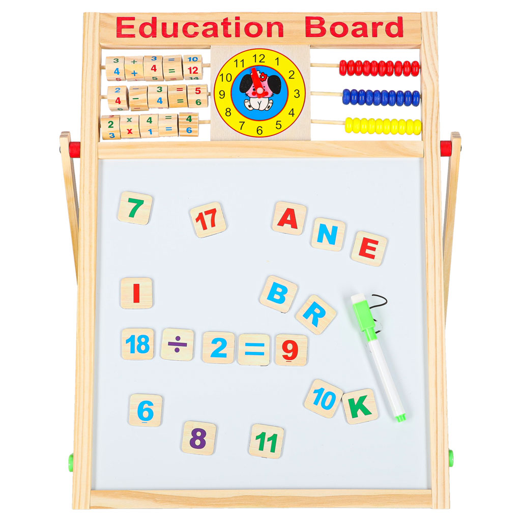 Tablica magnetyczna liczydło + magnesy 42 x 32,5cm - obrazek 3