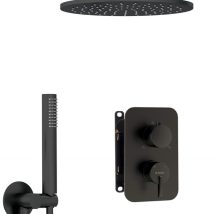 Zestaw prysznicowy podtynkowy z BOXem mieszaczowym – z głowicą prysznicową