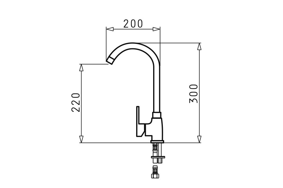 Bateria kuchenna PYRAMIS BELLO 090923601 granit szary beton (kolor szary) - obrazek 3