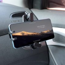 UCHWYT SAMOCHODOWY STABILNY DO KRATKI NA TELEFON KOKPIT SZYBE PEWNY ZESTAW