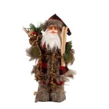 Święty Mikołaja Skandynawski Figurka Świąteczna Prezent na Święta 30 cm