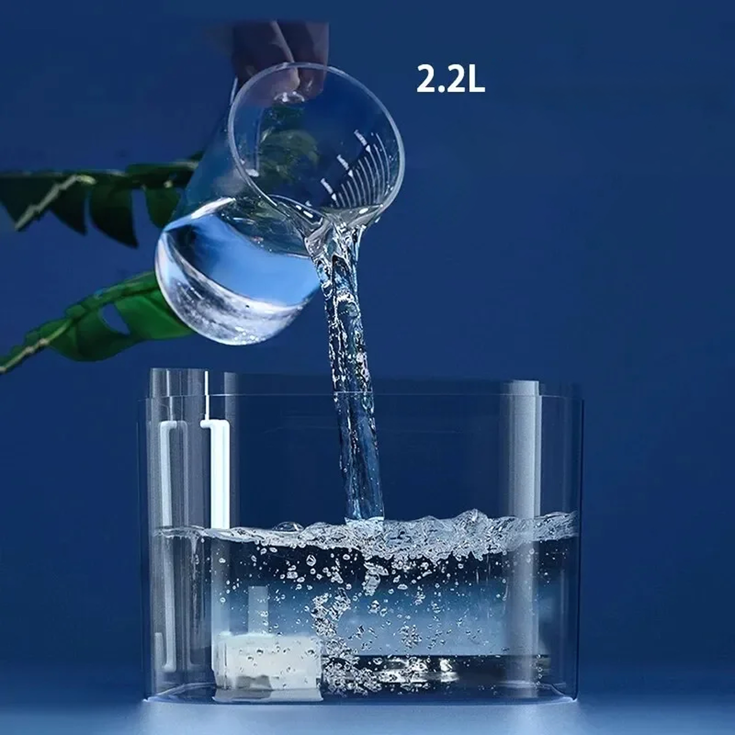 Poidełko Automatyczne Miska Poidło Cicha Fontanna dla Kota Psa 2,2 L - obrazek 9