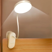 Lampka Led Bezprzewodowa do Czytania na Klips Nocna Biurko Praca Lampa