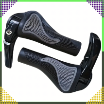 Gripy Chwyty Rowerowe z Rogami Rączki do Roweru Kierownicy Profilowane 2szt