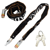 Zapięcie Blokada do Roweru Motocykla Zabezpieczenie 2 x Kluczyk Mocne 125cm