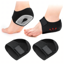 Wkładki Podpiętki Żelowe na Ostrogę Piętową Pięty Bolące Stopy Para r. S