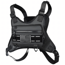Taktyczna Sportowa Torba na Klatkę Piersiową do Biegania Antykradzieżowa