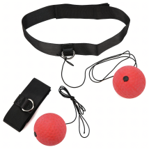 Piłka Refleksowa Refleksówka Bokserska do Treningu na Głowę Gruszka