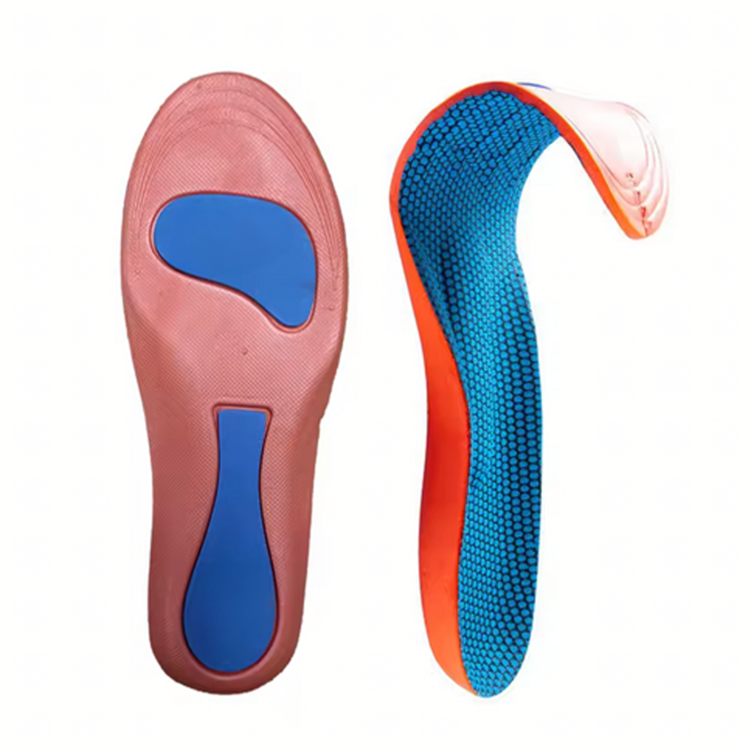 Sportowe Wkładki do Butów Amortyzujące Ortopedyczne z Pamięcią Kształtu 43-45 - obrazek 4