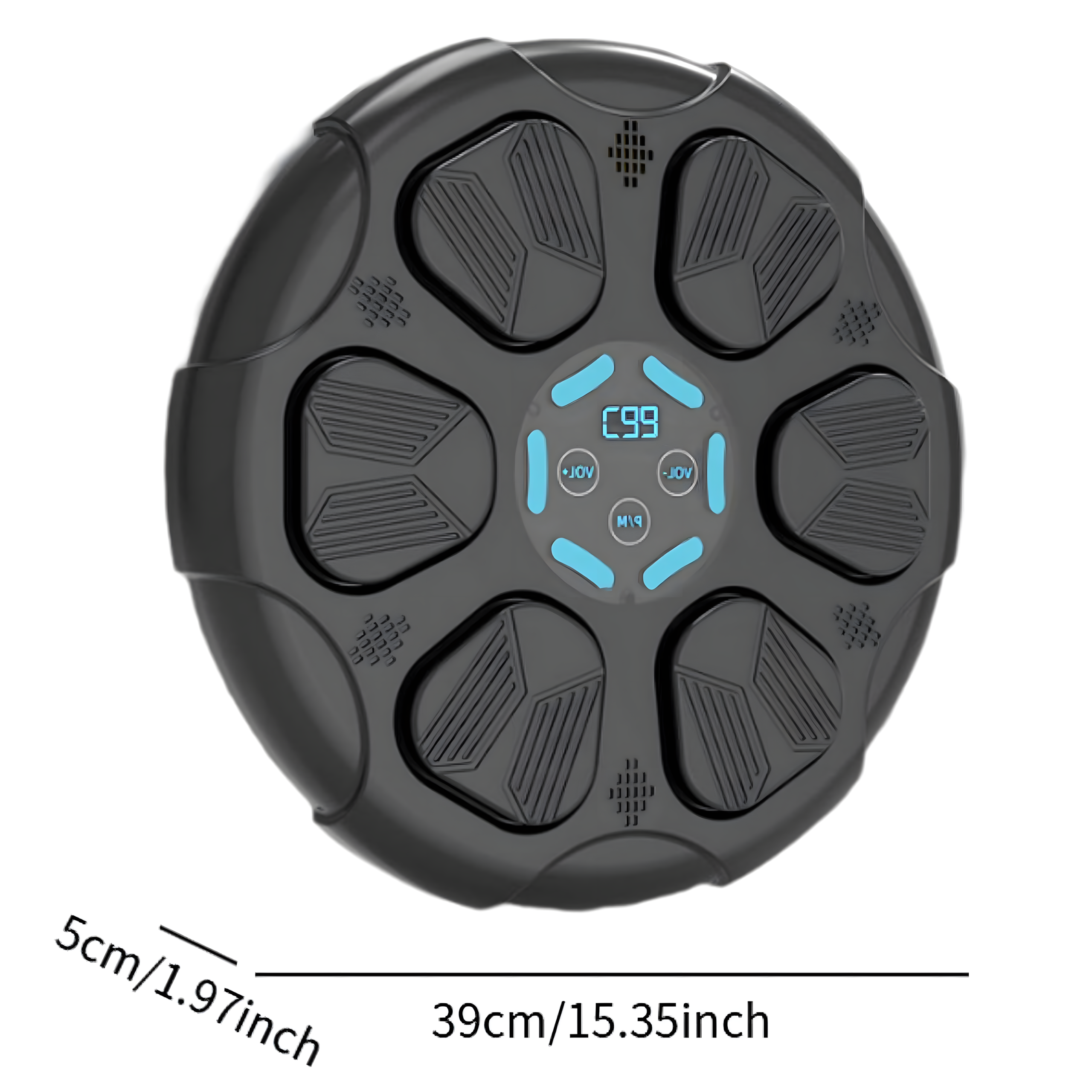 Tarcza Bokserska Maszyna Interaktywna Treningowa do Boksu Bluetooth Muzyka - obrazek 7