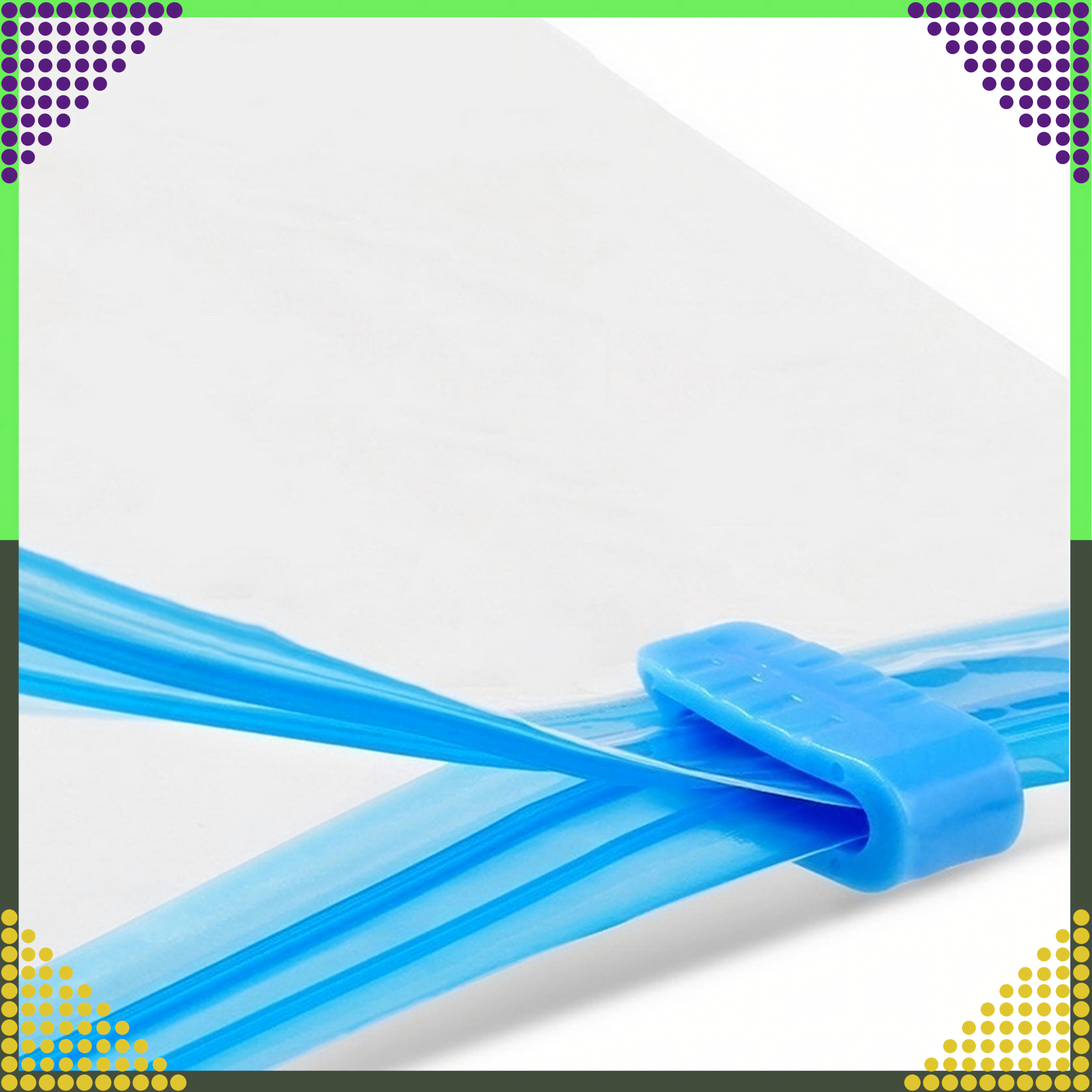 Worek Próżniowy na Ubrania Pościel do Pakowania Worki Próżniowe 60x80 cm - obrazek 10