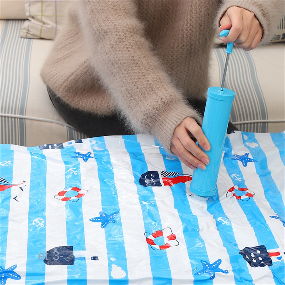 POMPKA PRÓŻNIOWA DO WORKÓW PRÓŻNIOWYCH RĘCZNA LEKKA PORĘCZNA PODRÓŻNA - obrazek 7