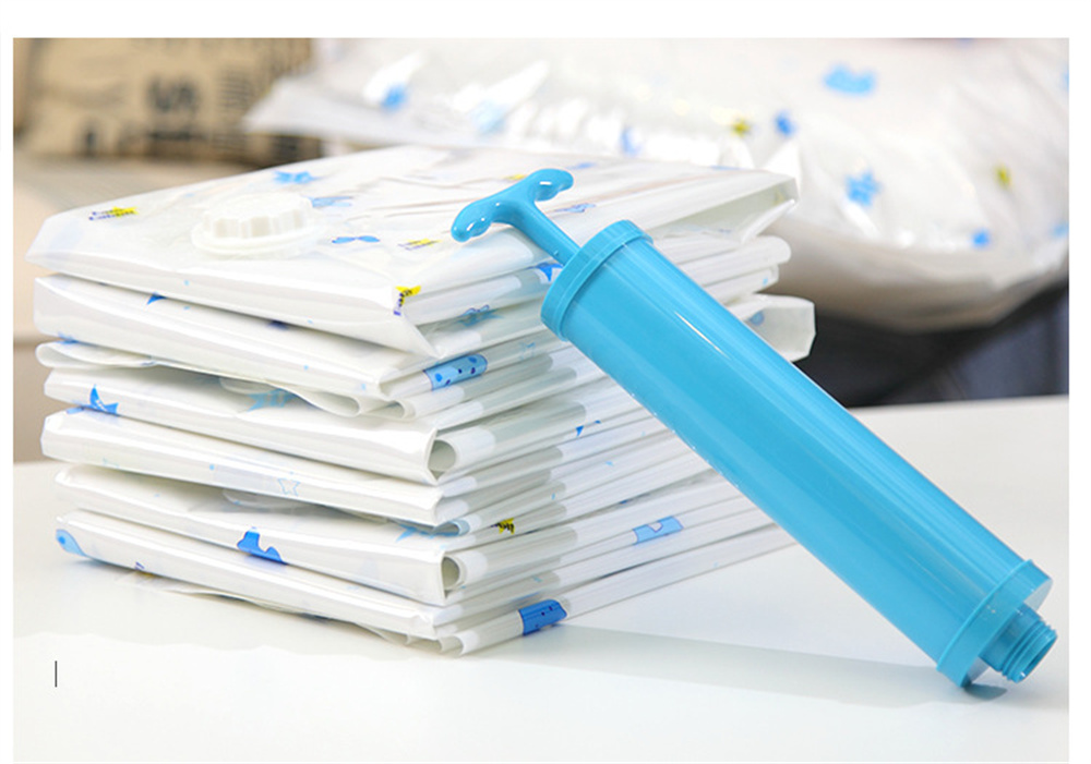 POMPKA PRÓŻNIOWA DO WORKÓW PRÓŻNIOWYCH RĘCZNA LEKKA PORĘCZNA PODRÓŻNA - obrazek 8