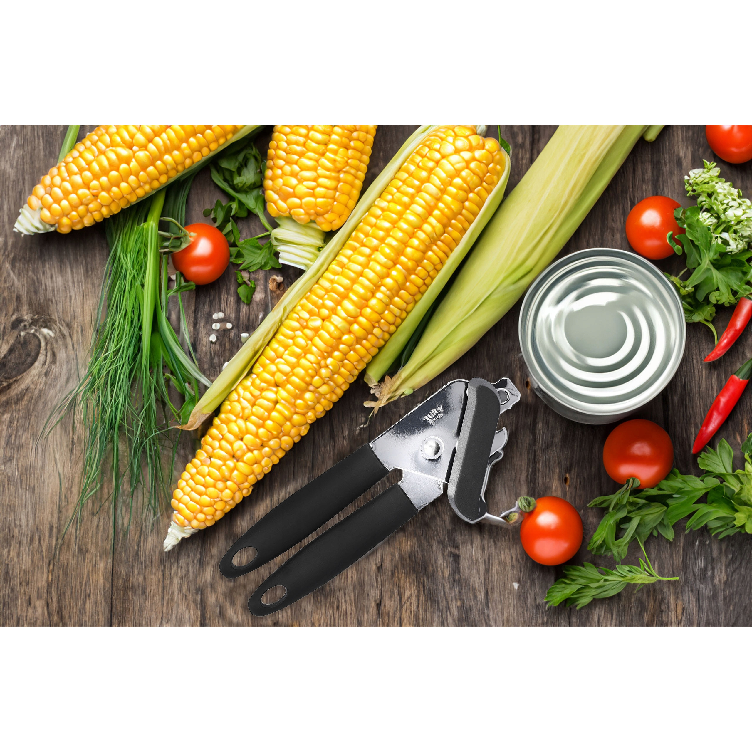 OTWIERACZ RĘCZNY METALOWY DO PUSZEK KONSERW MOCNY SOLIDNY STALOWY - obrazek 8